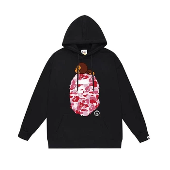 Чоловіча кофта з капюшоном бавовняна Bape A bathing ape 165355 3XL чорний