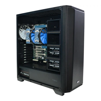 Двухпроцессорная рабочая станция PowerUp #228 Xeon E5 2690 v3 x2 / 64 GB / HDD 1 TB / SSD 512GB / NVIDIA Quadro RTX A5000 24GB многопроцессорная вычислительная система для разработки