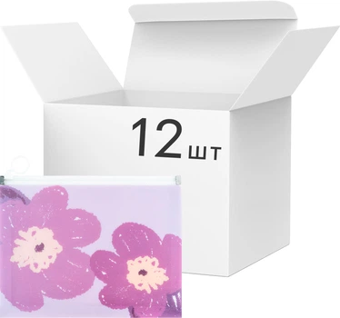 Набор папок на молнии zip-lock Axent Lavender-4 A5+ 12 шт (1498-39-A)