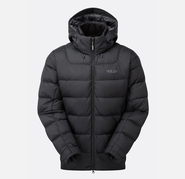 Куртка мужская Rab Ascent Jacket, Black, M (RB QDE-67-BLK-MED)