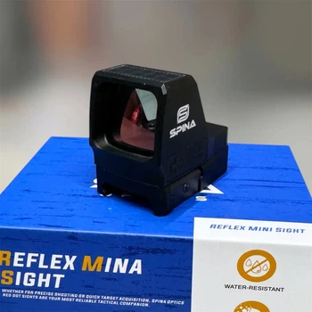 Прицел коллиматорный Spina Optics Scorner Pro 1x22x25 Tactical 3 MOA Solar Red Dot, IPX7