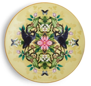 Тарелка для завтрака Wedgwood Wonderlust Waterlily 20 см разноцветная (701587466424)