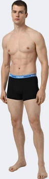 Трусы-боксеры Head MEN ELASTIC BOXER 2P черный, синий Унисекс L