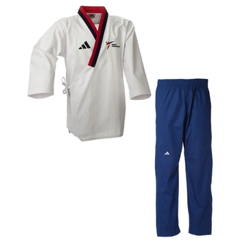 Кимоно для тхэквондо (добок) пумсэ Adidas Poomsae (adiTPYM02) р. 130