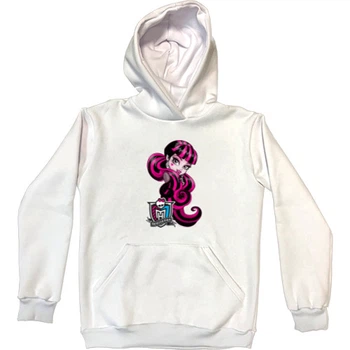 Худі Преміум Дитяча Monster High (1) Розмір 152 См (12-13Р.) Білий Без Утеплювача