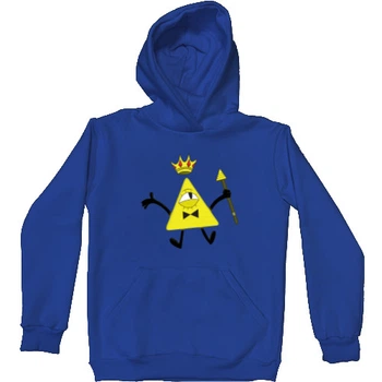 Худі Преміум Дитяча Білл Шифр (Gravity Falls) Розмір 104 См (3-4Р.) Яскравий Синій Без Утеплювача