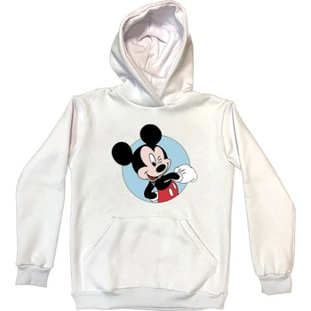 Худі Преміум Дитяча Mickey Mouse 2 Розмір 140 См (9-11Р.) Білий Без Утеплювача