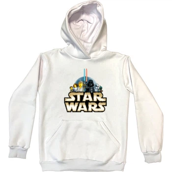 Худі Преміум Дитяча Lego Star Wars Розмір 152 См (12-13Р.) Білий Без Утеплювача