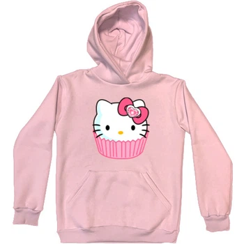 Худі Преміум Дитяча Кекс Hello Kitty Розмір 98 См (1-2Р.) Дуже Світлий Рожевий Без Утеплювача