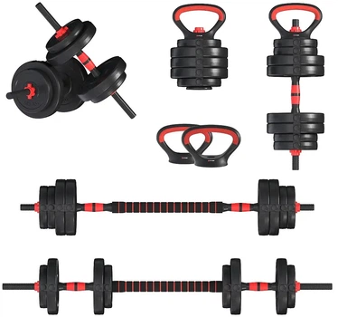 Гантели с функцией штанги 6 в 1 Fit-On 18 кг (2030-0018)
