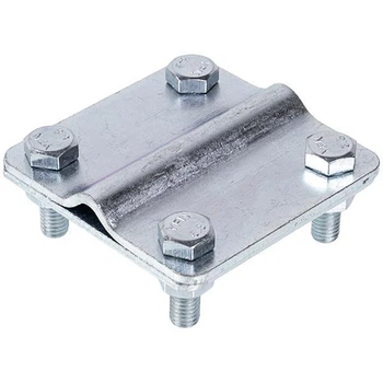 Зажим стальной гальванически оцинкованный 44/8.2 OC 40mm/проволока D=8-10mm