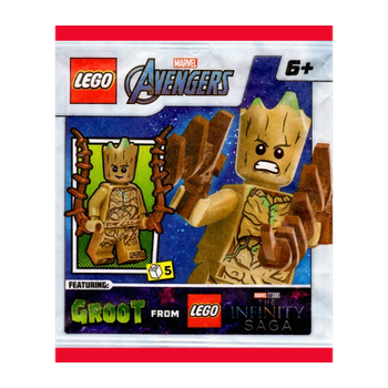 Конструктор Lego Фігурка Groot Paper Bag Super Heroes 242319 sh0743