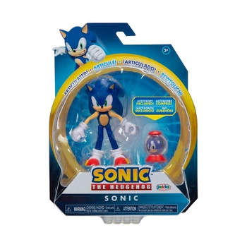 Игровая фигурка Sonic The Hedgehog Модерн Соник с аксессуаром