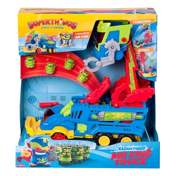 Игровой набор Трак Мистера Кинга SuperThings с фигурками и пушкой Multicolor