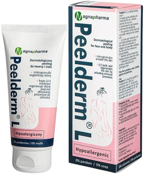 Peeling do twarzy i ciała Magnapharma Peelderm l dermatologiczny 100 ml (5907782190040)
