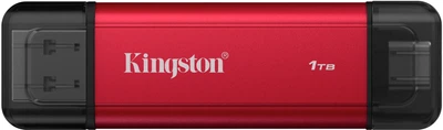 Dysk SSD Kingston Dual Portable SSD 1TB USB 3.2 Gen 2 Red (SPSD/1TB)