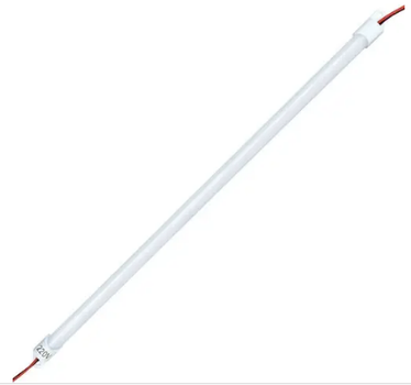 Світлодіодна (LED) пластикова лінійка в корпусі 220В 15Вт 4500К нейтральне світло (100 см) 1000mm IP20 - матова