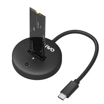 Док-станция для накопителей Maiwo M.2 NVMe/SATA SSD to USB3.2 Gen2 USB-C 10Gbps (K1698P2)