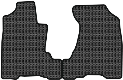 EVA коврики EVAtech в салон авто передние для Honda Element 2003-2011 1 поколения SUV USA Черный кант (HA33504AG2SBB)
