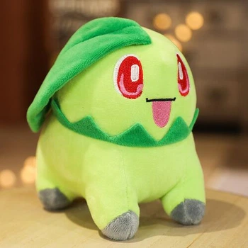 Мягкая игрушка покемон Чикорита 20см из мультфильма Pokemon