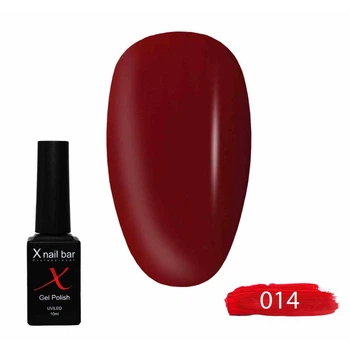 Гель-лак для ногтей, для маникюра X Nail Bar Professional 10ml №014