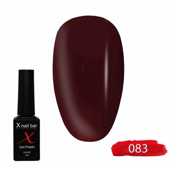 Гель-лак для ногтей, для маникюра X Nail Bar Professional 10ml №083