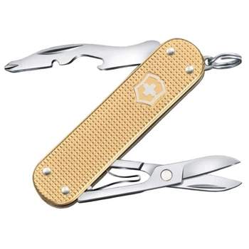 Мультитул Victorinox Companion S ALOX (58мм, 5 функцій), золотий 0.6261.28