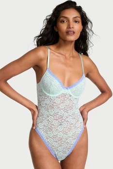 Боди Victoria's Secret 48(XL) Голубой (126141)
