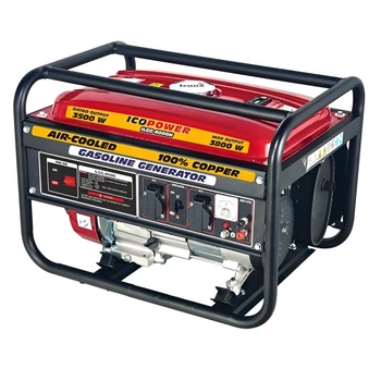 Бензиновый генератор ICONA NEWTOP ILGG 4000A MANUAL 15 л красный