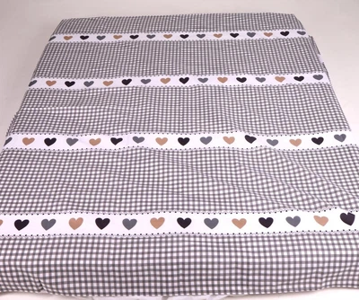 Простынь без резинки Бязь Beige Hello Kitty 150*220 см