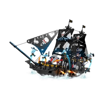 Конструктор Cogo Pirates Піратський корабель 807 деталей (3120)