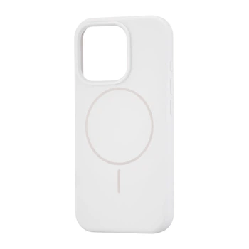 Чехол Silicone Case Full Cover with MagSafe iPhone 16 Pro White