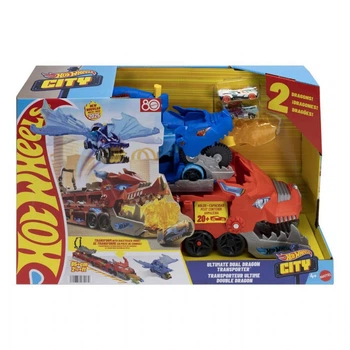 Трансформер-транспортер «Два дракона» Hot Wheels (JBM72)