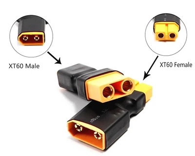 Перехідник-конектор XT60 Male → XT90 Female 2шт