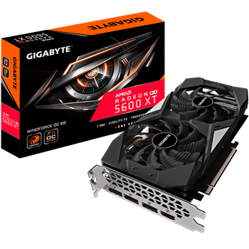 Видеокарта GIGABYTE Radeon RX 5600 XT WINDFORCE OC 6G (GV-R56XTWF2OC-6GD)