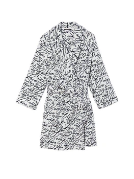 Халат Victoria’s Secret Logo Short Cozy Robe Xs/S