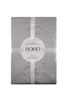 Скатерть Figures Silver 140х180 см SOHO 000334630