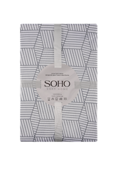 Скатертина Geomeria Grey 140х180 см SOHO (2000003344017)