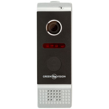 Виклична панель для відеодомофонів. GREEN VISION GV-002-J-PV80-110 silver