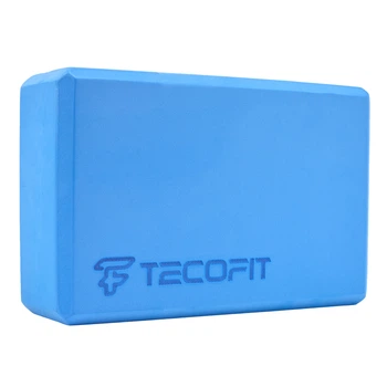 Solid Color Blue Yoga Block Блок для йоги TECOFIT Голубой (TOP17123690/1)