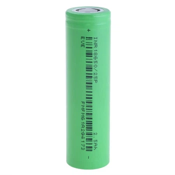 Акумулятор EVE INR18650-25P 2500mAh Grade A, високотоковий 20А
