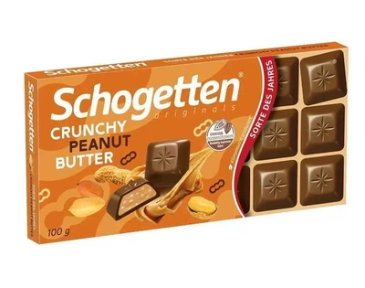 Шоколад Schogetten Peanut Butter Молочный 100г (ШМ-00117)
