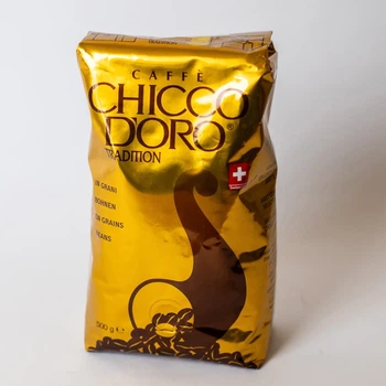 Кава в зернах Chicco d'Oro Tradition 250г Зерновий купаж арабіки та робусти (КЗ-00425)
