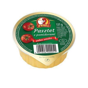 Паштет PROFI Pasztet с курицей и помидорами 131г (ПК-00013)