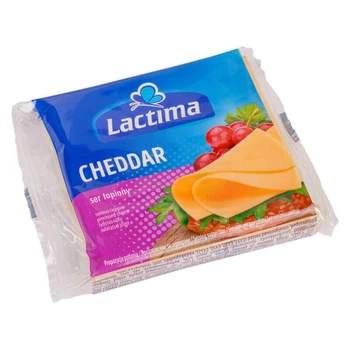 Плавлений сир Lactima Cheddar Чеддер 130 г (СТ-00007)