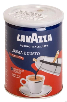 Мелена кава Lavazza Crema e Gusto Темна 250 грамів (КМ-00045)