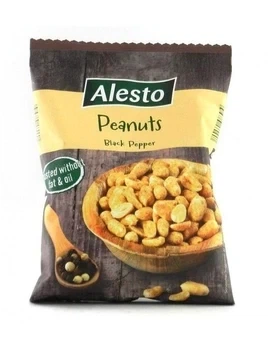 Арахис обжаренный Alesto Peanuts с черным перцем 150 г не горький (АП-00014)