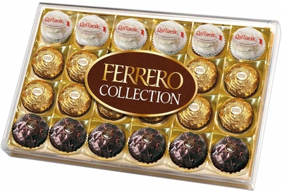 Конфеты шоколадные Ferrero Collection 269г ассорти Raffaello и Ferrero в коробке (ЦШ-00090)