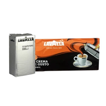 Кофе Lavazza Espresso Crema e Gusto Forte Молотый 250г Смесь робусты 70% и арабики 30% Темная обжарка (КМ-00030)
