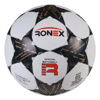 М'яч футбольний Grippy Ronex FN2, чорний (RXG-F2-BK)